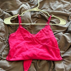 Forever 21 crop top pink size x small